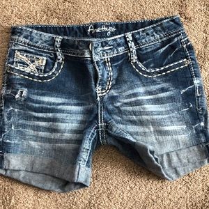 Jean shorts